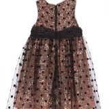 Marasil Παιδικό Φόρεμα με Παγιέτες Αμάνικο Μαύρο 22011149-200