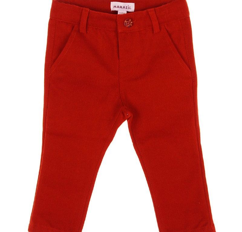 Marasil Παιδικό Παντελόνι Υφασμάτινο για Αγόρι Κόκκινο Κωδικός: 220111800-700
